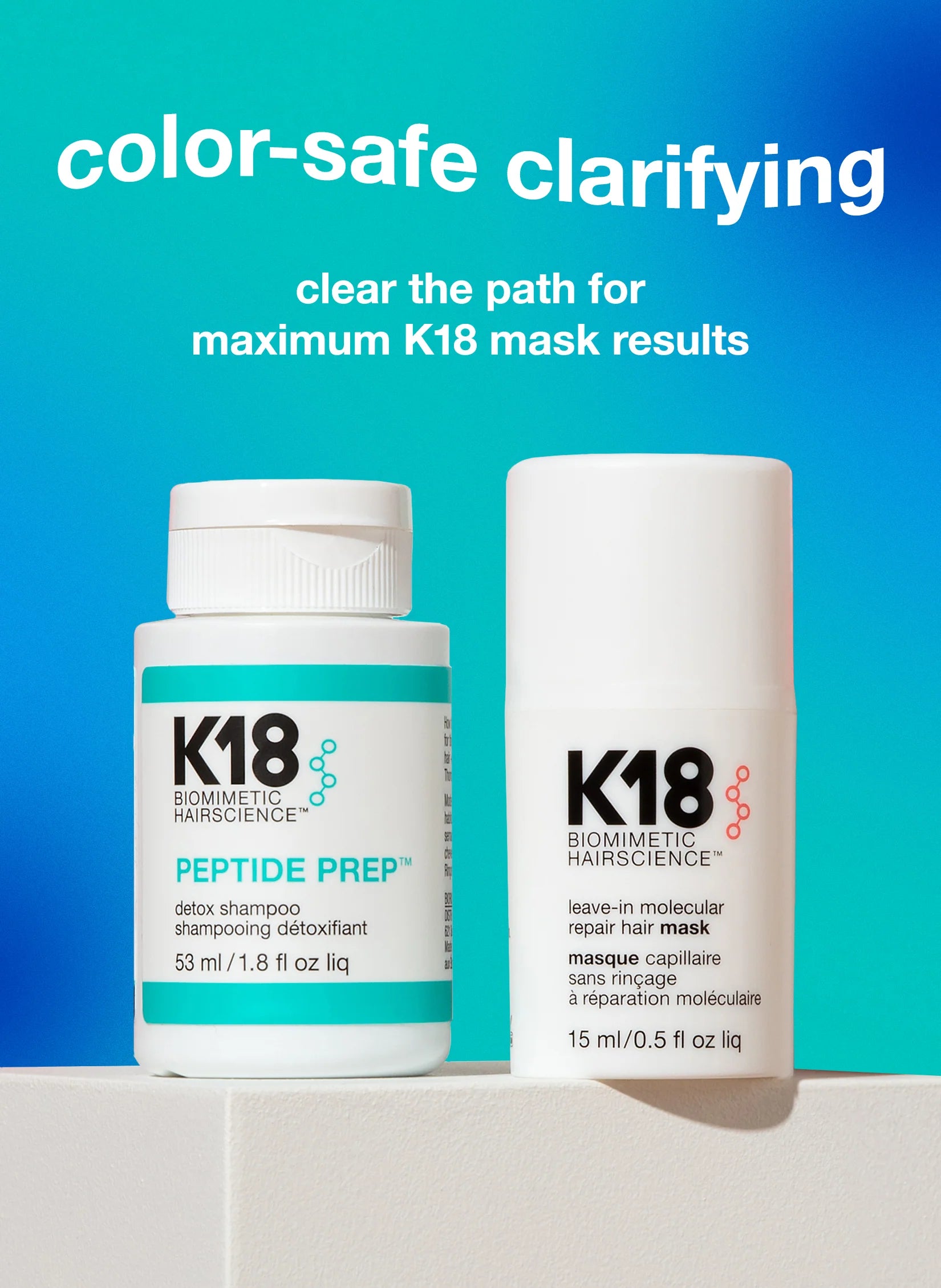 mini PEPTIDE PREP™ detox shampoo