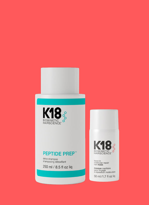 PEPTIDE PREP™ detox shampoo and hair mask