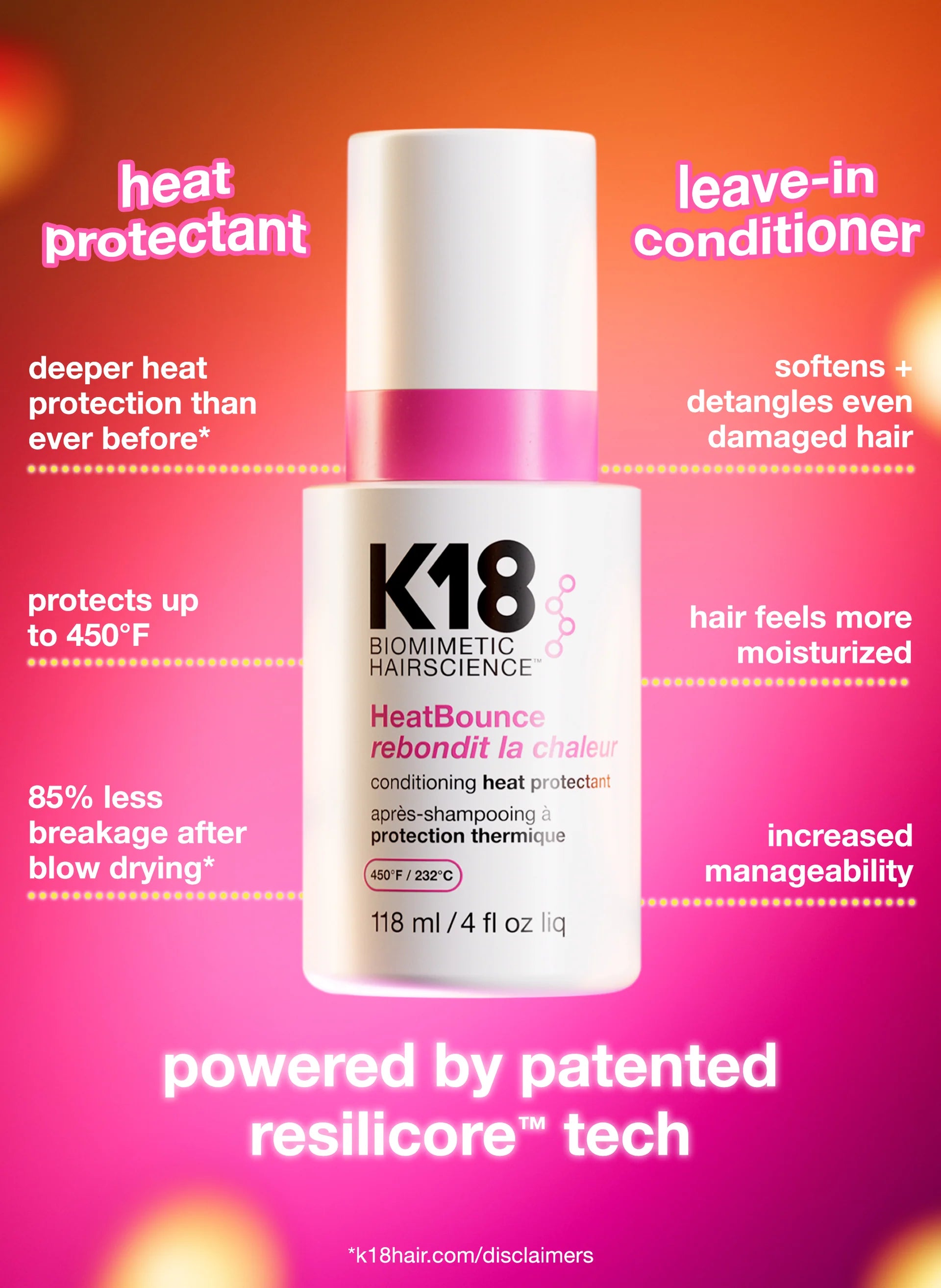 HeatBounce conditioning heat protectant