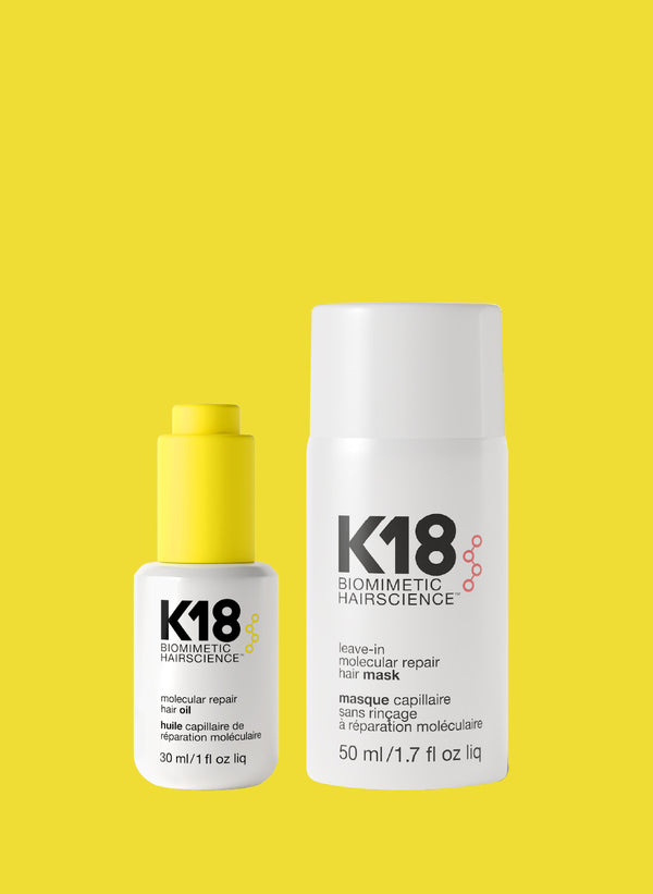 molecular repair hair oil and mask bundle