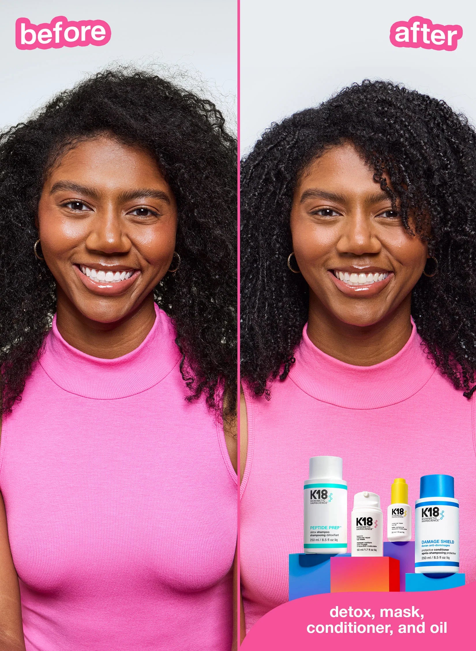 molecular repair hair oil
